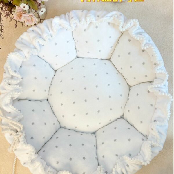 Plush Pet Bed - Soft Winter Cushion for Cats & Dogs