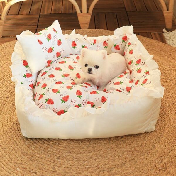 Universal Pet Bed - Washable Cat & Dog Cushion - Image 6