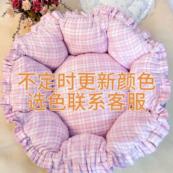 Plush Pet Bed - Soft Winter Cushion for Cats & Dogs - Image 9