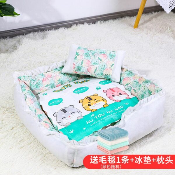 Universal Pet Bed - Washable Cat & Dog Cushion - Image 15