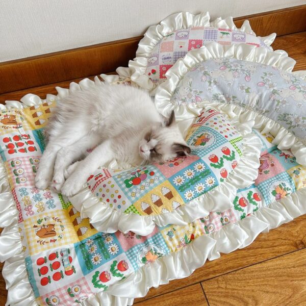 Pet Pillow Bed - Washable Winter Dog Cushion - Image 6